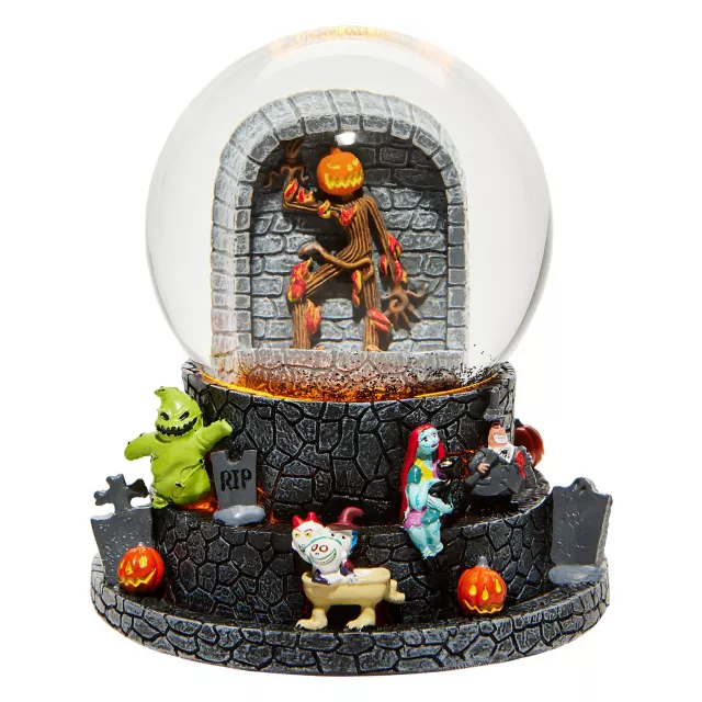 Light-Up Jack Skellington Pumpkin King Snow Globe - The Nightmare Before Christmas at Spirit Halloween