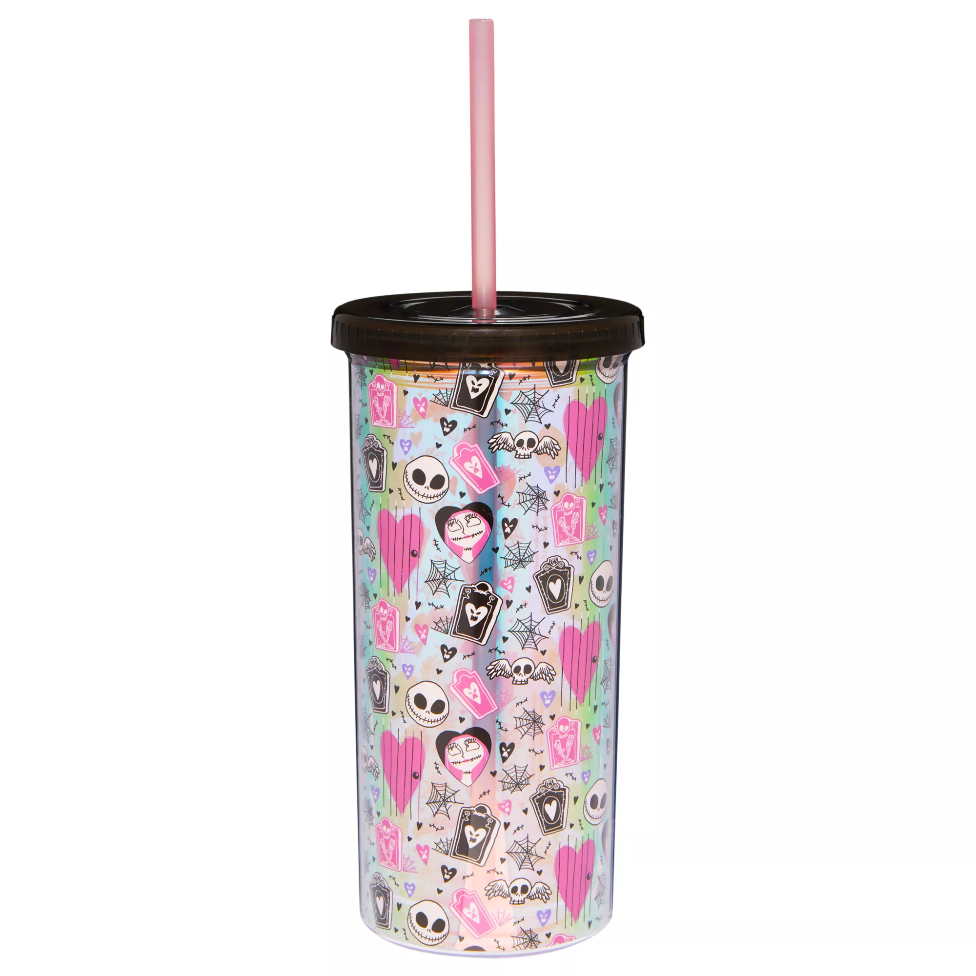 The Nightmare Before Christmas Icons Cup with Straw - 20 oz.
