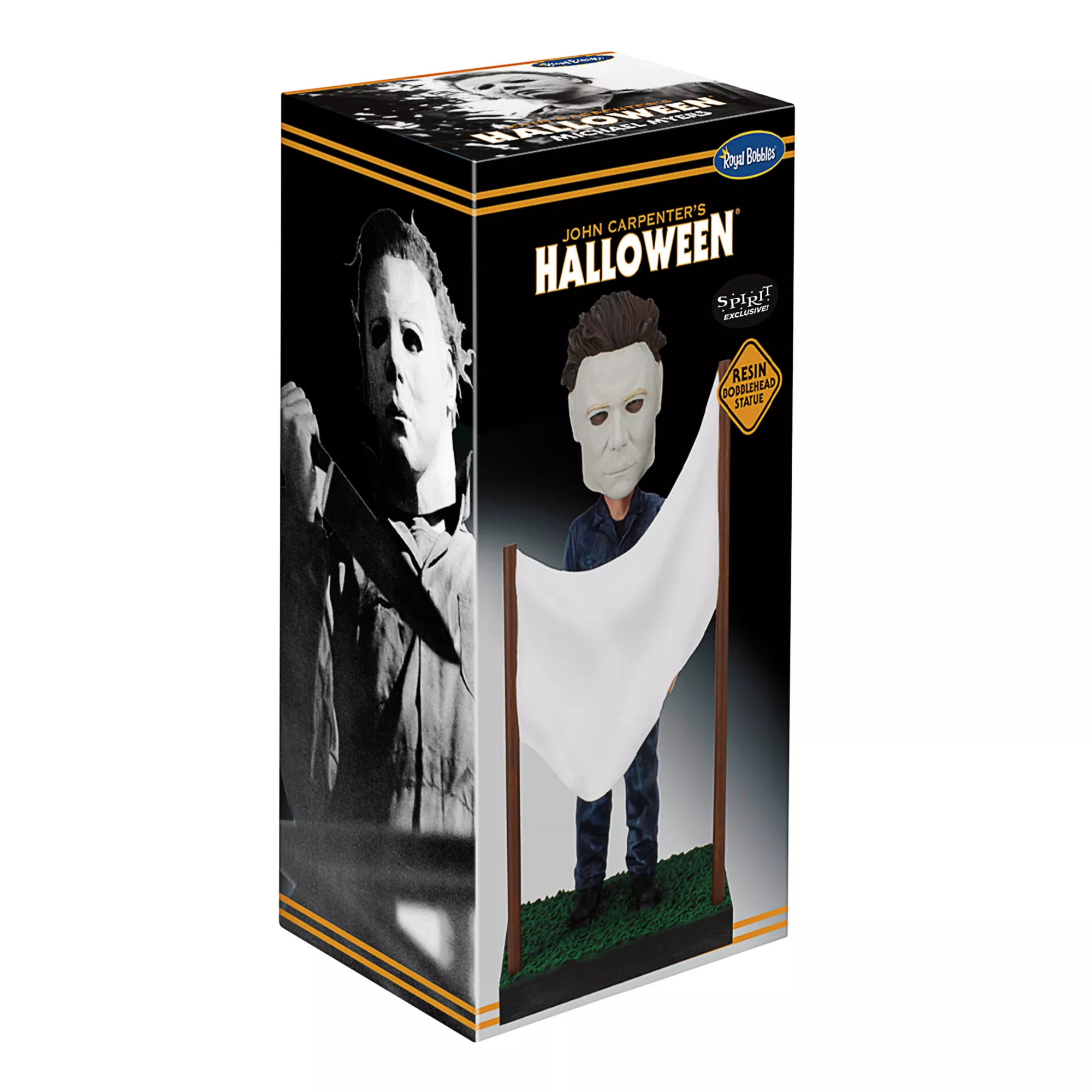 Michael Myers Clothesline Bobblehead Statue - Halloween at Spirit Halloween