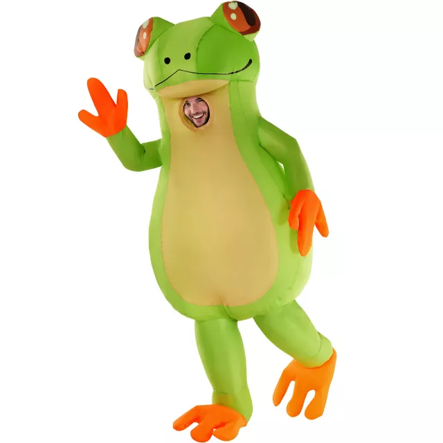 Adult Inflatable Frog Costume at Spirit Halloween