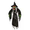 4 Ft Hanging Green Wicked Witch Decoration at Spirit Halloween