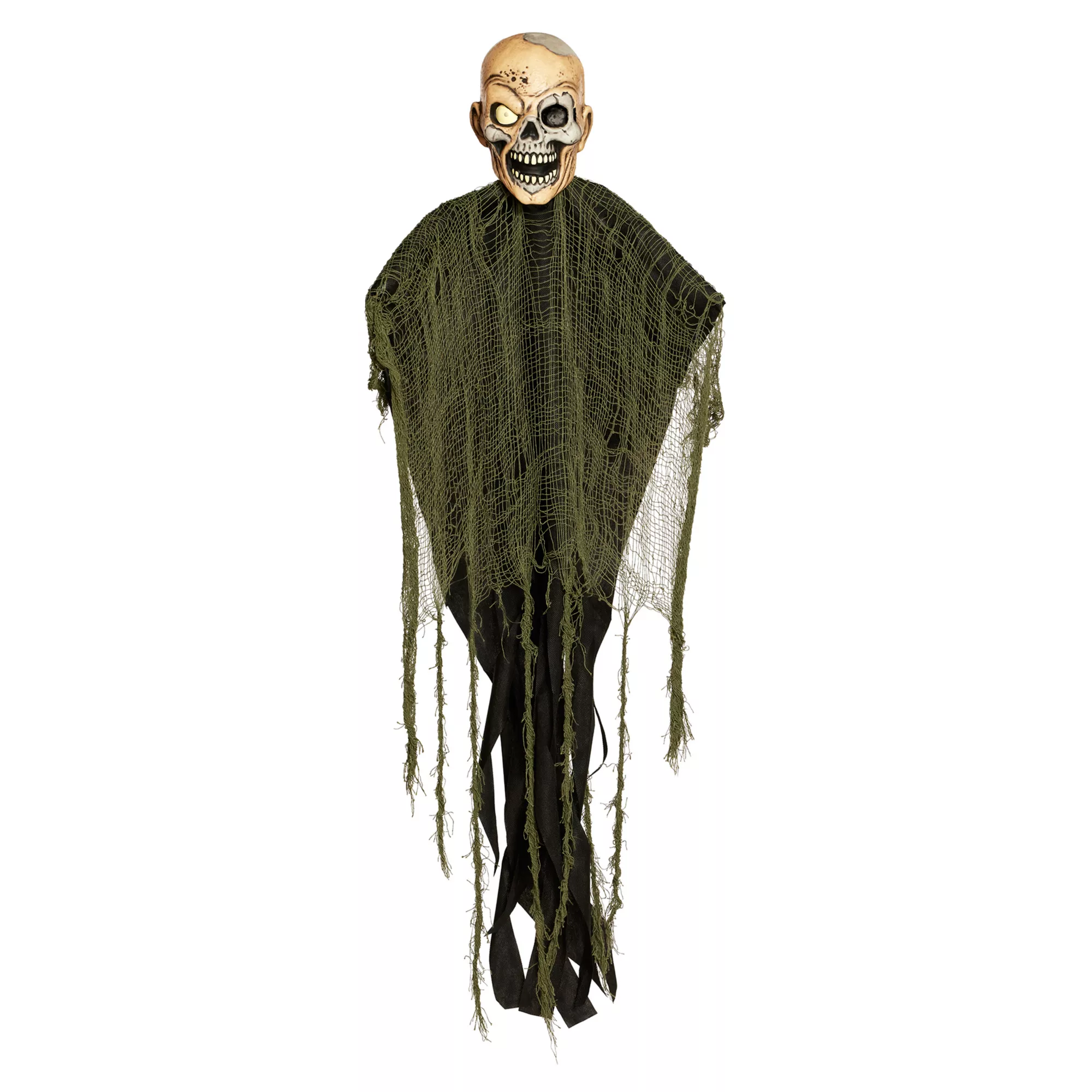 3 Ft Hanging Zombie Skull at Spirit Halloween