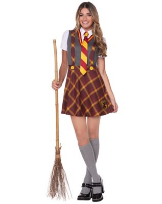 Harry Potter Plaid Gryffindor Skirt Suspender M (8/10)