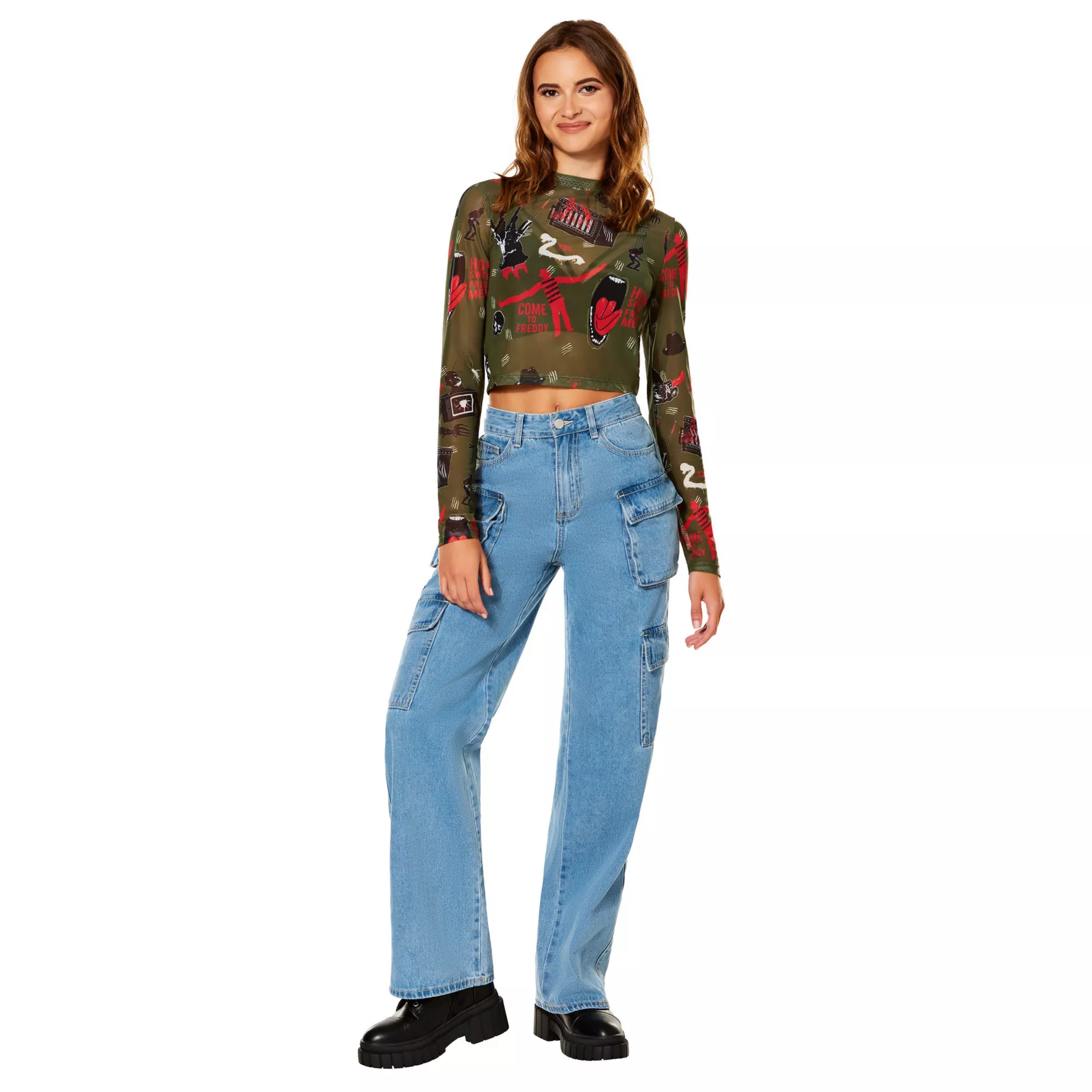 Freddy Krueger Mesh Top - A Nightmare on Elm Street