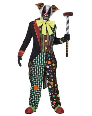 Adult Twisted Circus Clown Costume Deluxe The Signature Collection