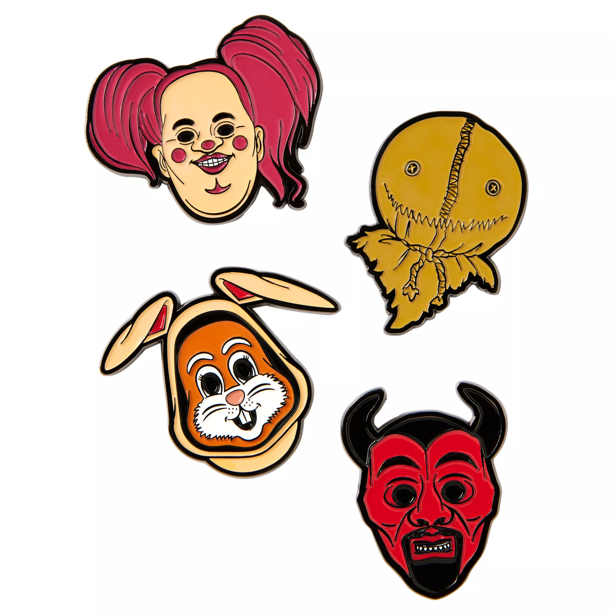 Bus Kids Pin Set 4 Pack - Trick 'r Treat at Spencer's