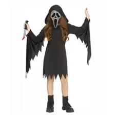 Kids Bling Ghost Face Dress Costume at Spirit Halloween