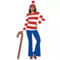 Adult Wenda Costume Kit - Where's Waldo? at Spencer's