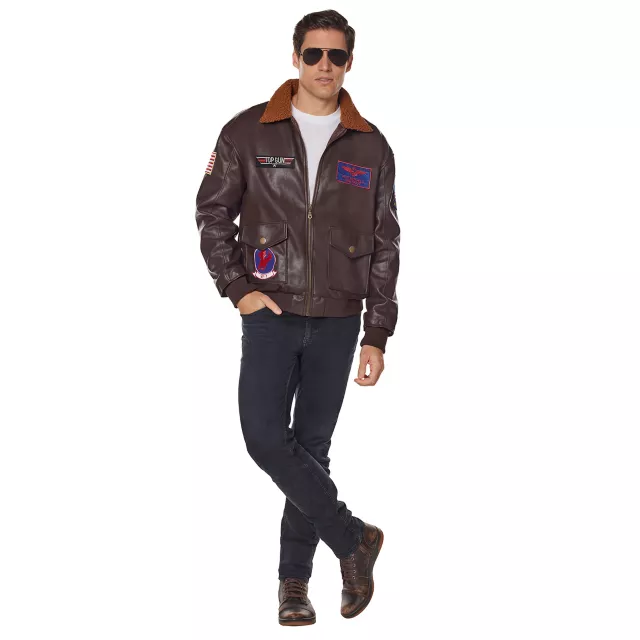 Adult Top Gun Maverick Bomber Jacket at Spirit Halloween