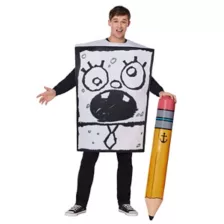 Adult DoodleBob Costume - SpongeBob SquarePants at Spencer's