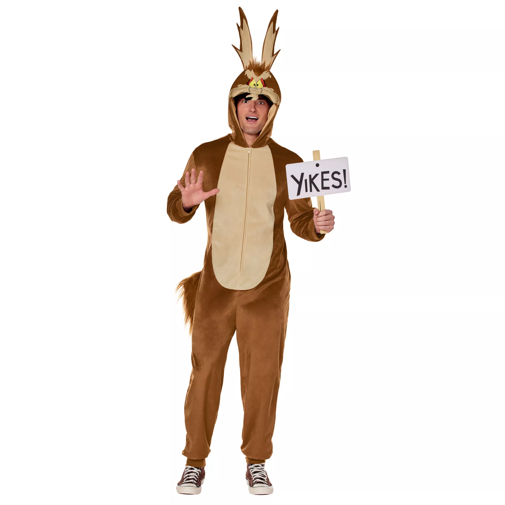 Adult Wile E. Coyote Jumpsuit - Looney Tunes at Spirit Halloween