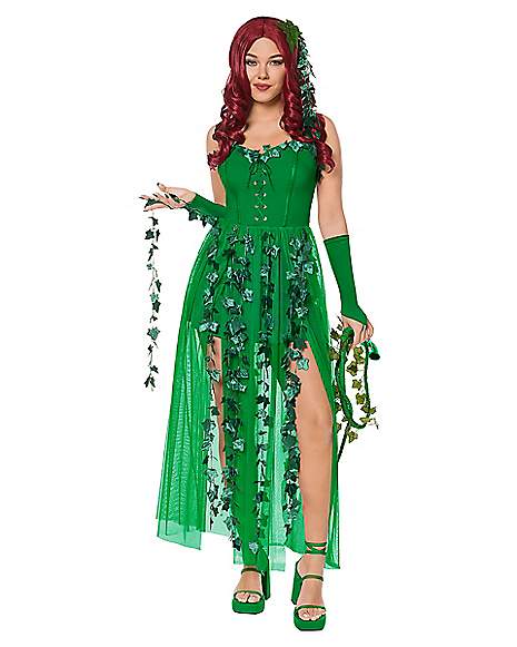 Adult Poison Ivy Dress Costume - DC Villains - Spencer's