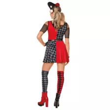 Adult Harley Quinn Dress Costume - DC Villains at Spirit Halloween