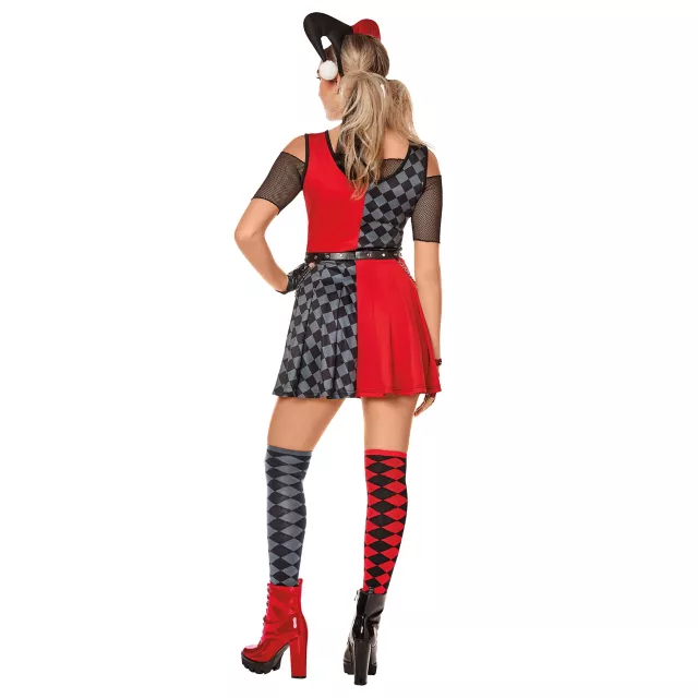 Adult Harley Quinn Dress Costume - DC Villains at Spirit Halloween