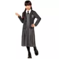 Kids Wednesday Addams Dress Costume - Wednesday at Spirit Halloween