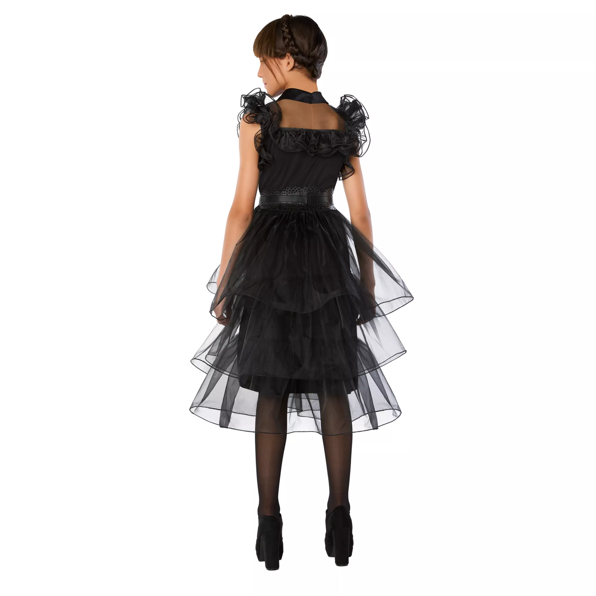 Kids Rave 'N Dance Wednesday Addams Dress - Wednesday at Spirit Halloween