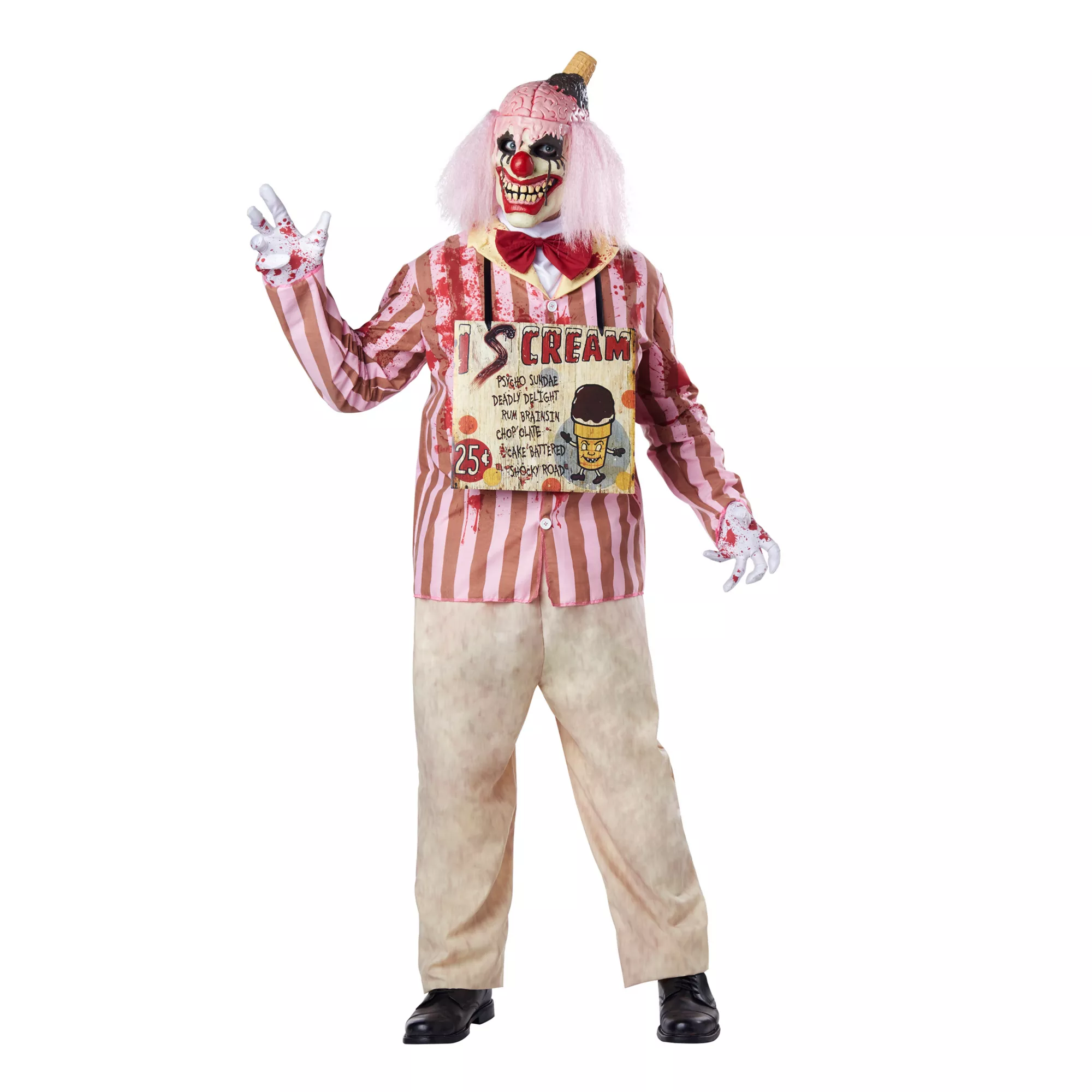 Adult I Scream Clown Costume at Spirit Halloween