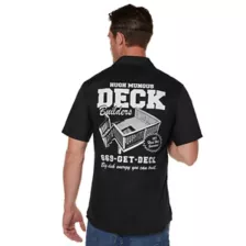 Hugh Mungus Deck Builders Work Shirt at Spirit Halloween
