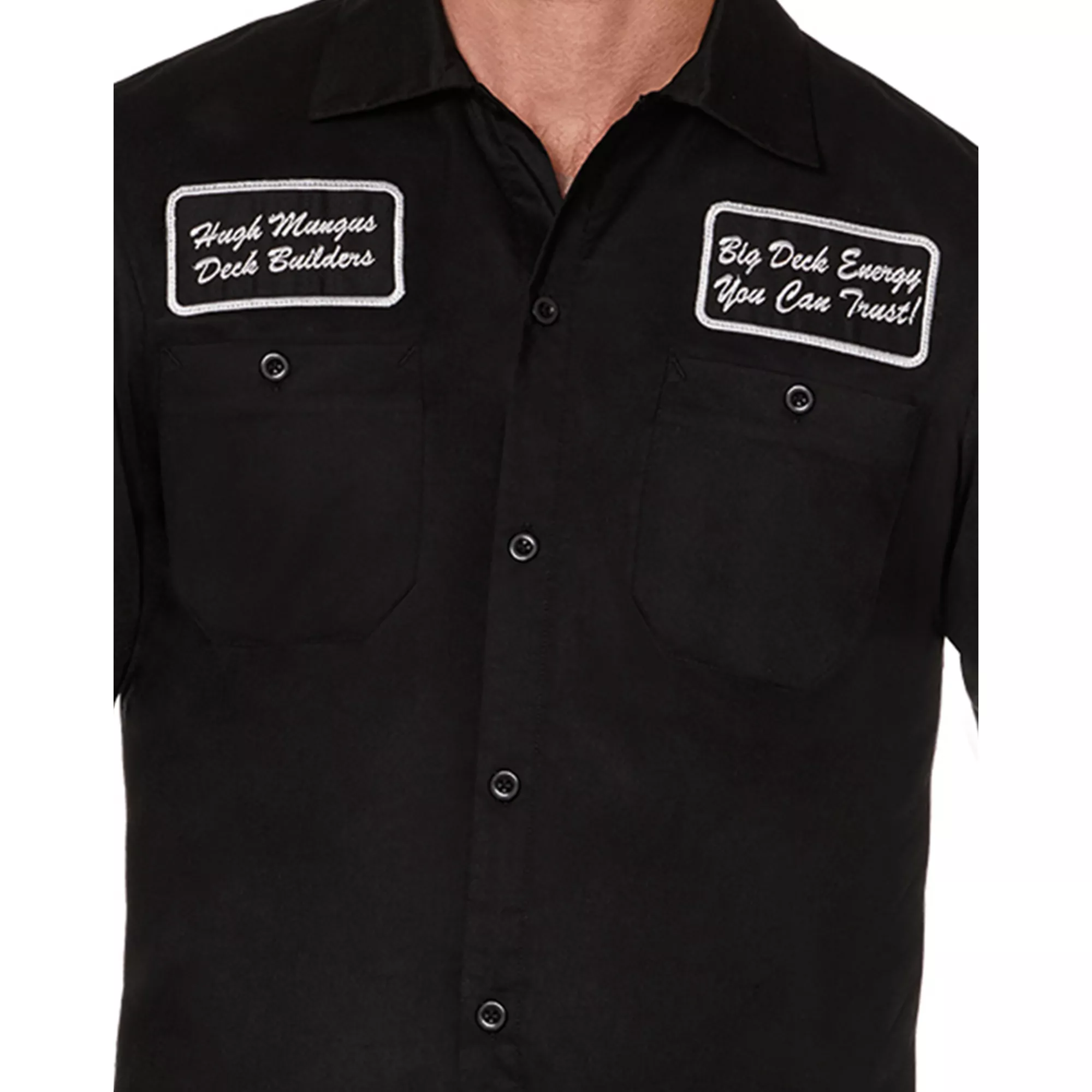 Hugh Mungus Deck Builders Work Shirt at Spirit Halloween
