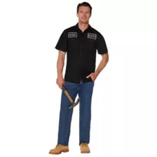 Hugh Mungus Deck Builders Work Shirt at Spirit Halloween