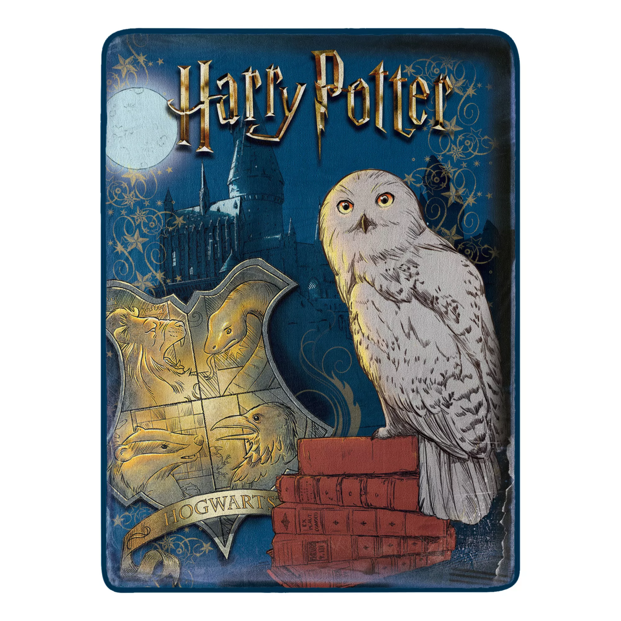 Harry Potter Magical World Fleece Blanket at Spencer's