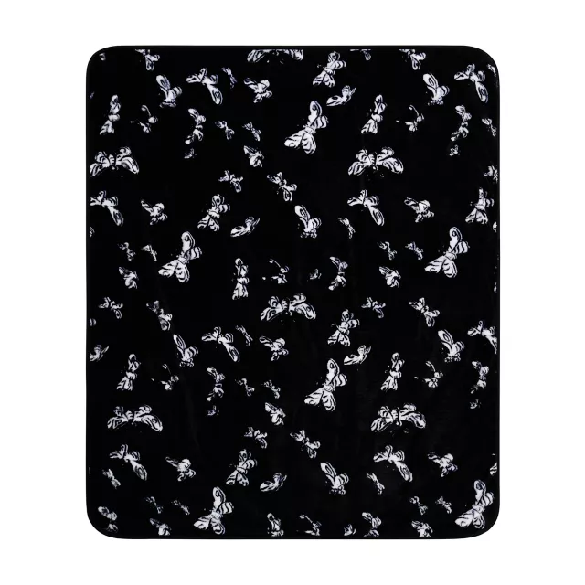 Corpse Bride Reversible Fleece Blanket at Spencer's