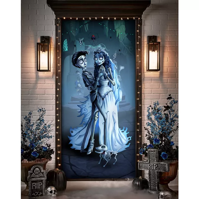 Corpse Bride Door Cover at Spencer's