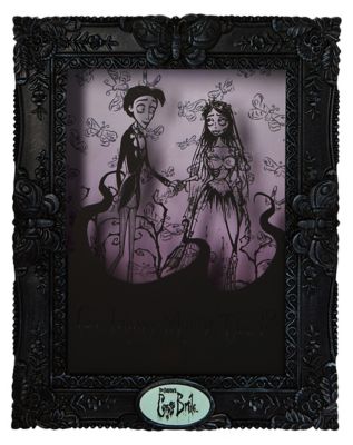 Victor and Emily Light-Up Sign - Corpse Bride