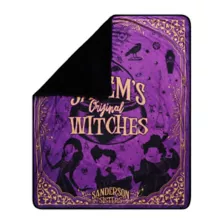 Salem's Original Witches Fleece Blanket - Hocus Pocus at Spencer's
