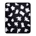 Ghost Print Fleece Blanket at Spirit Halloween