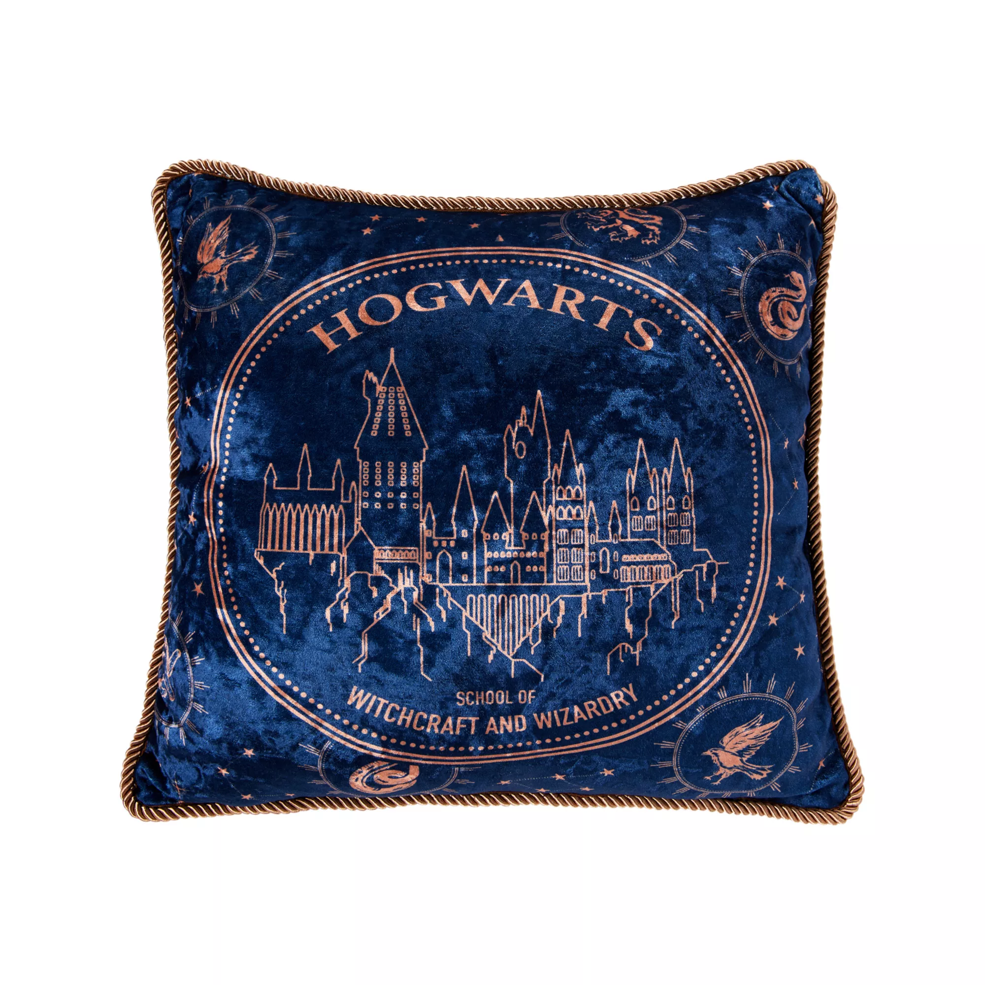 Hogwarts School of Witchcraft and Wizardry Pillow - Harry Potter at Spencer's