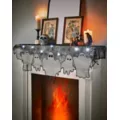 Light-Up Lace Ghost Mantel Scarf at Spencer's