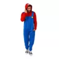 Adult Mario Jumpsuit With Hood - Super Mario Bros. at Spirit Halloween