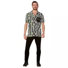 Beetlejuice Spider Button Down Shirt at Spirit Halloween