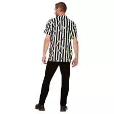 Beetlejuice Spider Button Down Shirt at Spirit Halloween