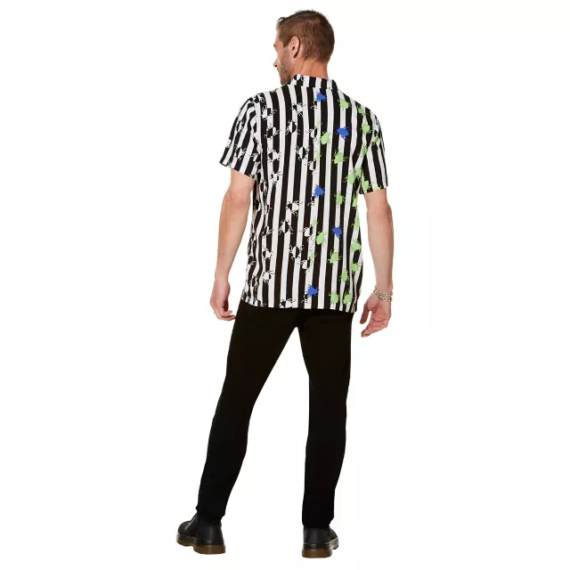 Beetlejuice Spider Button Down Shirt at Spirit Halloween