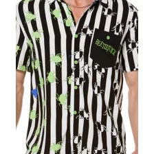 Beetlejuice Spider Button Down Shirt at Spirit Halloween