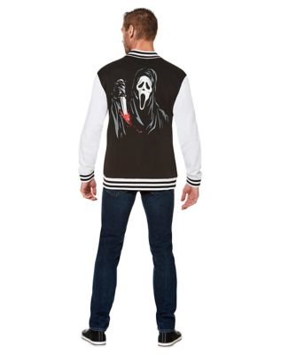 Adult Ghost Face Varsity Jacket