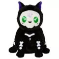 Squishable Snacker Witchy Skeleton Cat Plush at Spencer's