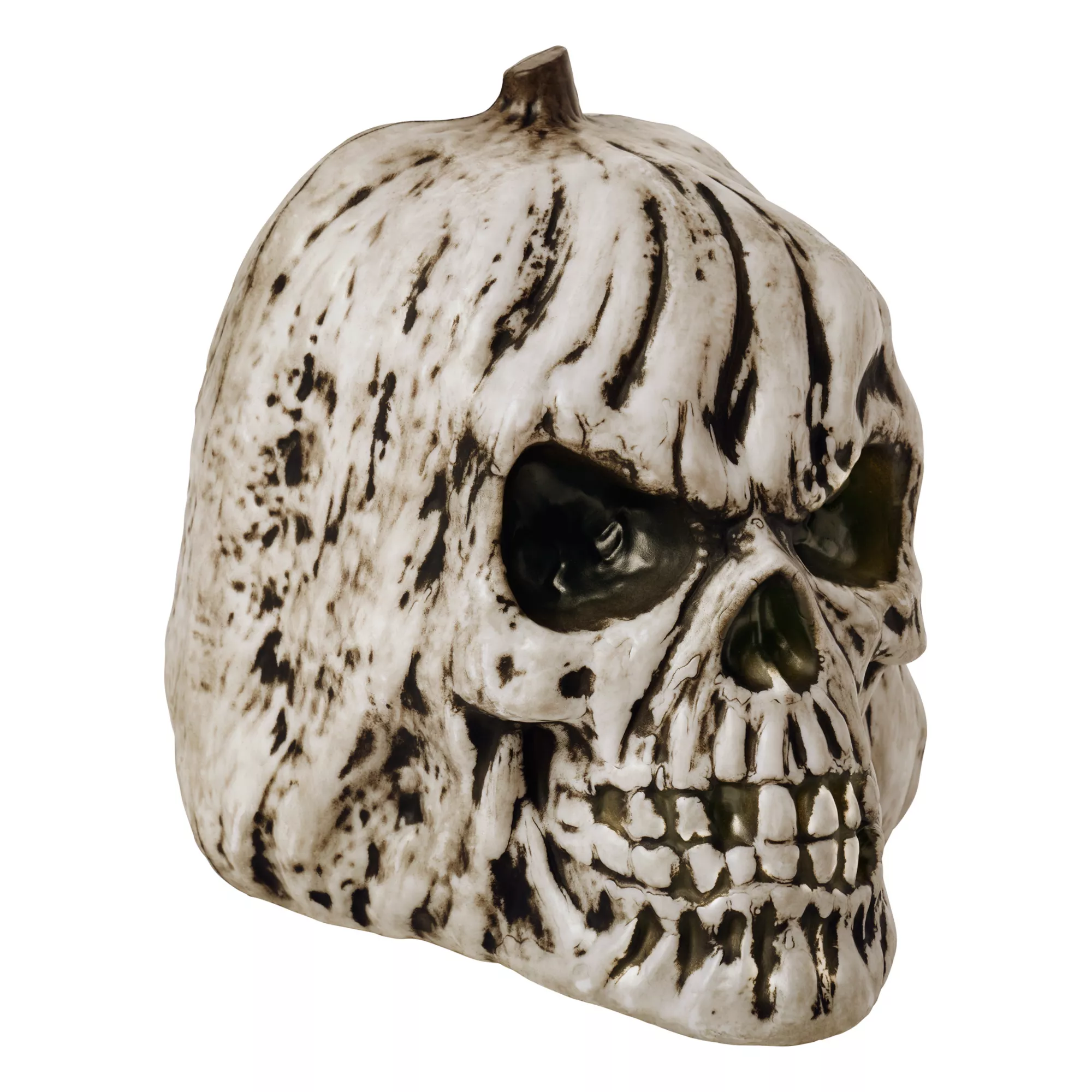 Black and White Pumpkin Skull at Spirit Halloween