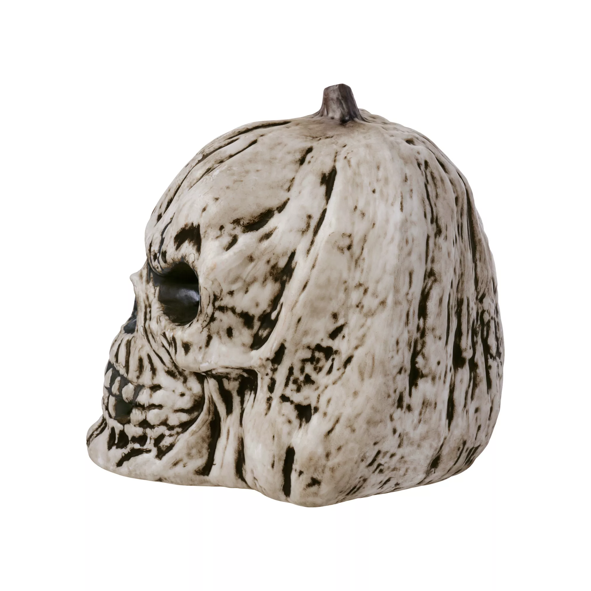 Black and White Pumpkin Skull at Spirit Halloween