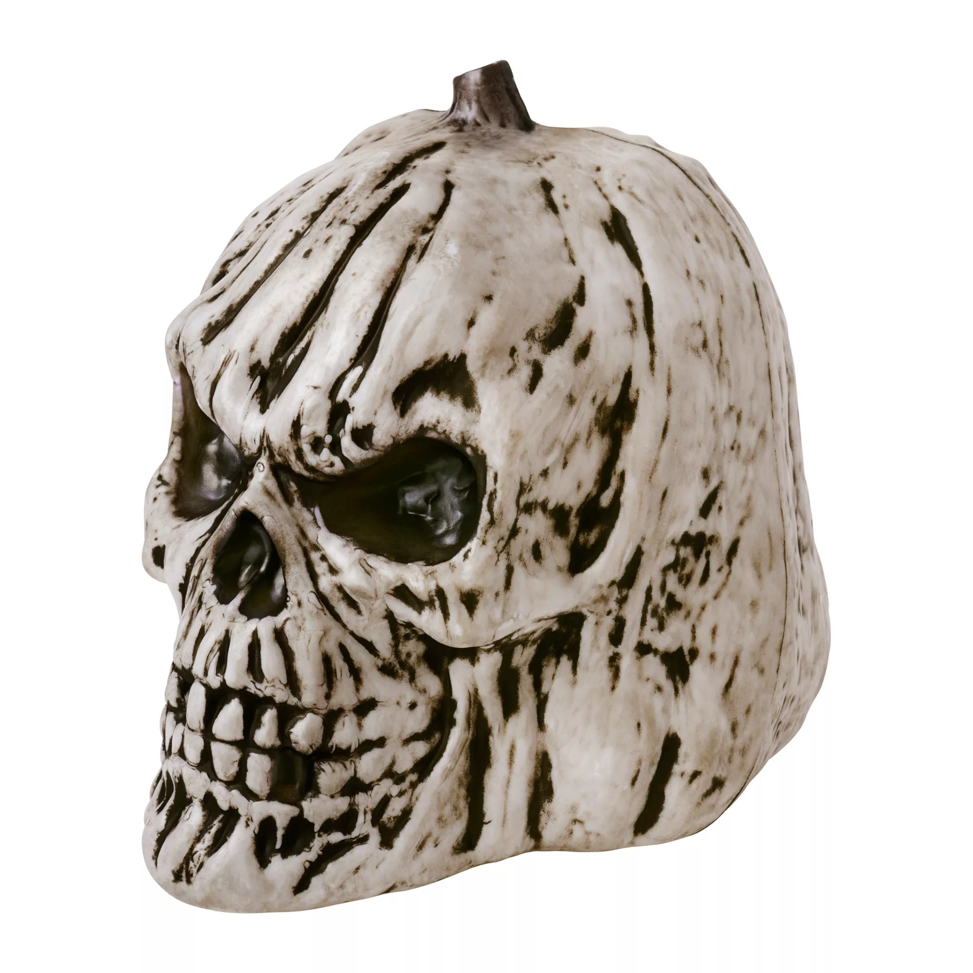 Black and White Pumpkin Skull at Spirit Halloween
