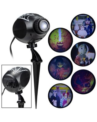 LED Trick 'r Treat Slides Projection Spotlight - Spencer's