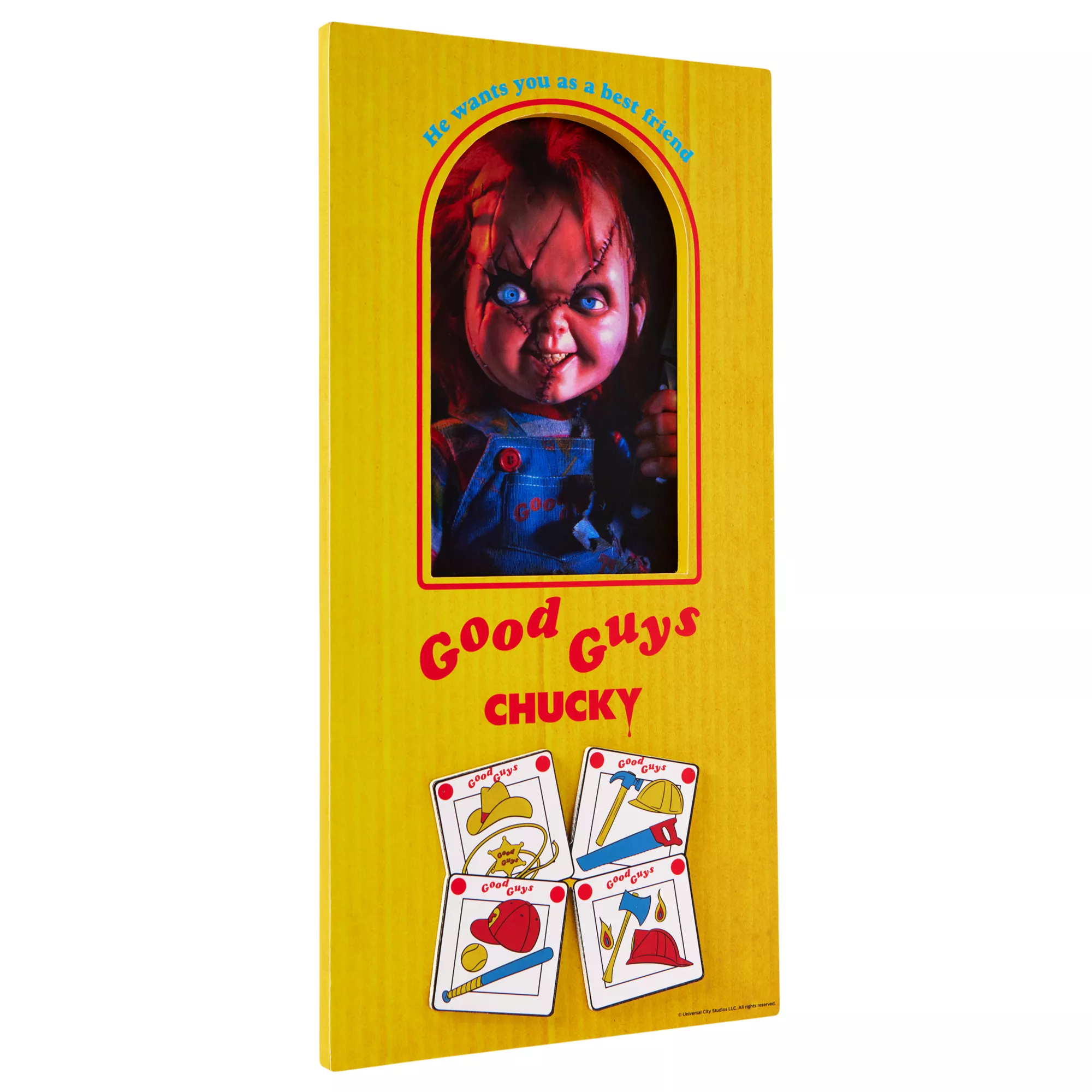 Good Guy Doll Lenticular Sign - Chucky