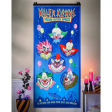 Killer Klowns from Outer Space Black Light Wall Panel at Spencer's