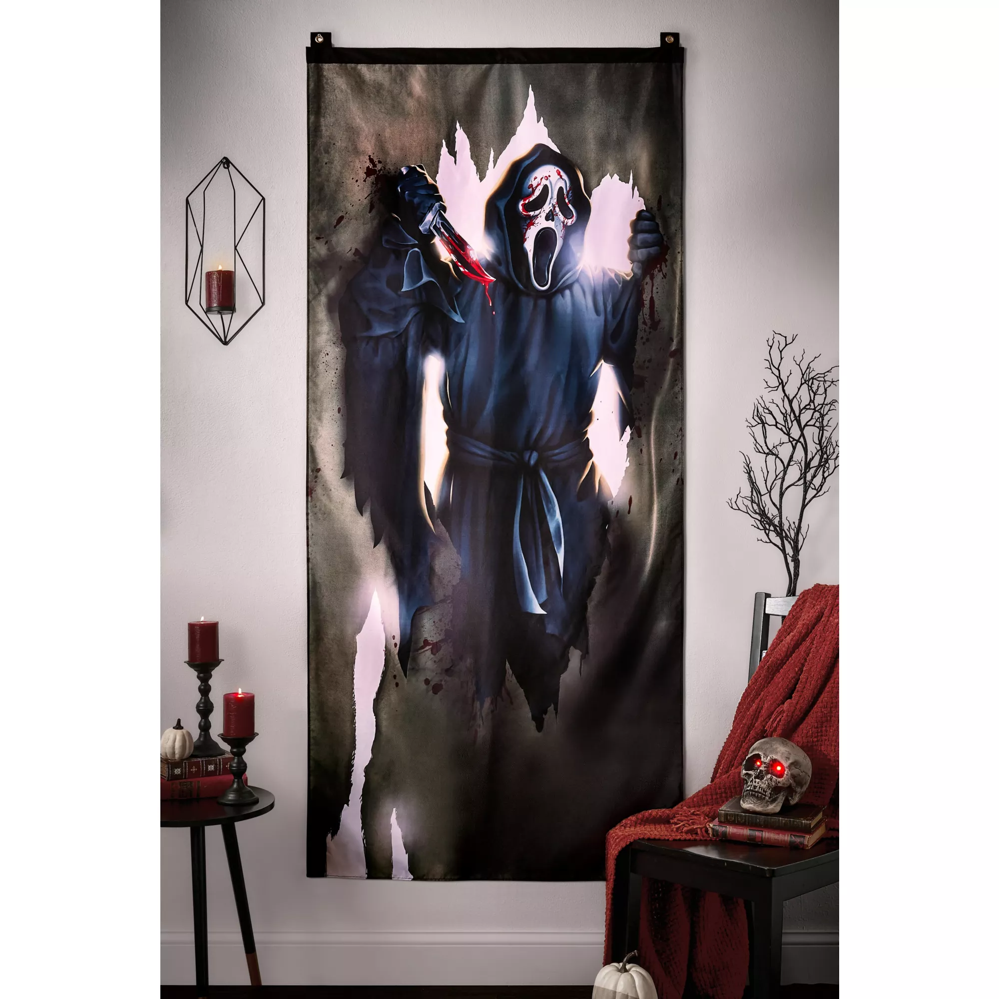 Ghost Face Wall Panel at Spencer's