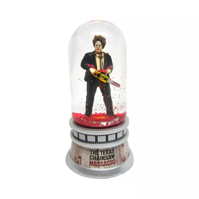 Light-Up Leatherface Bloody Snow Globe - The Texas Chainsaw Massacre at Spirit Halloween