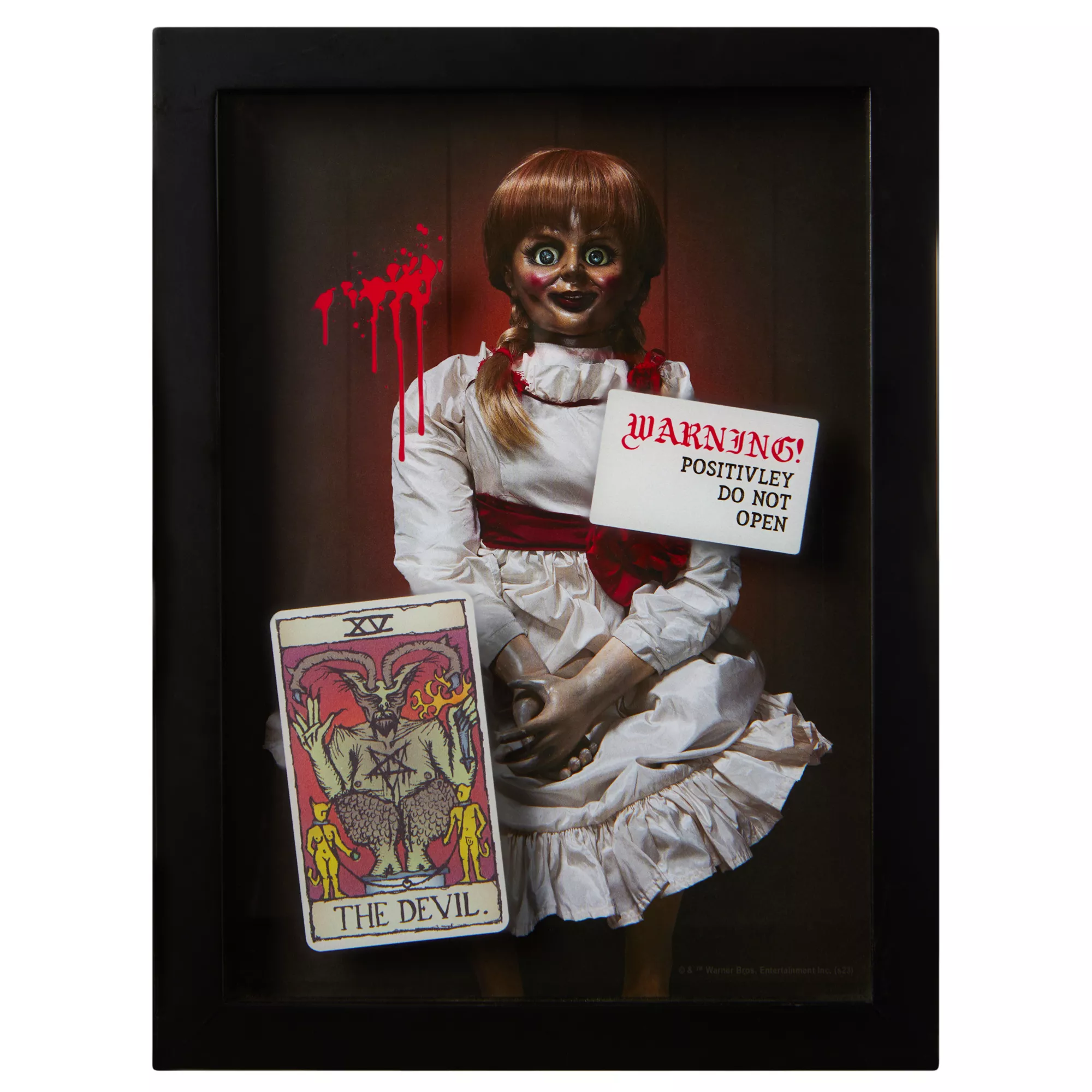 Annabelle Glass Sign - Annabelle at Spirit Halloween