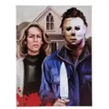 Laurie Strode and Michael Myers Canvas - Halloween at Spirit Halloween