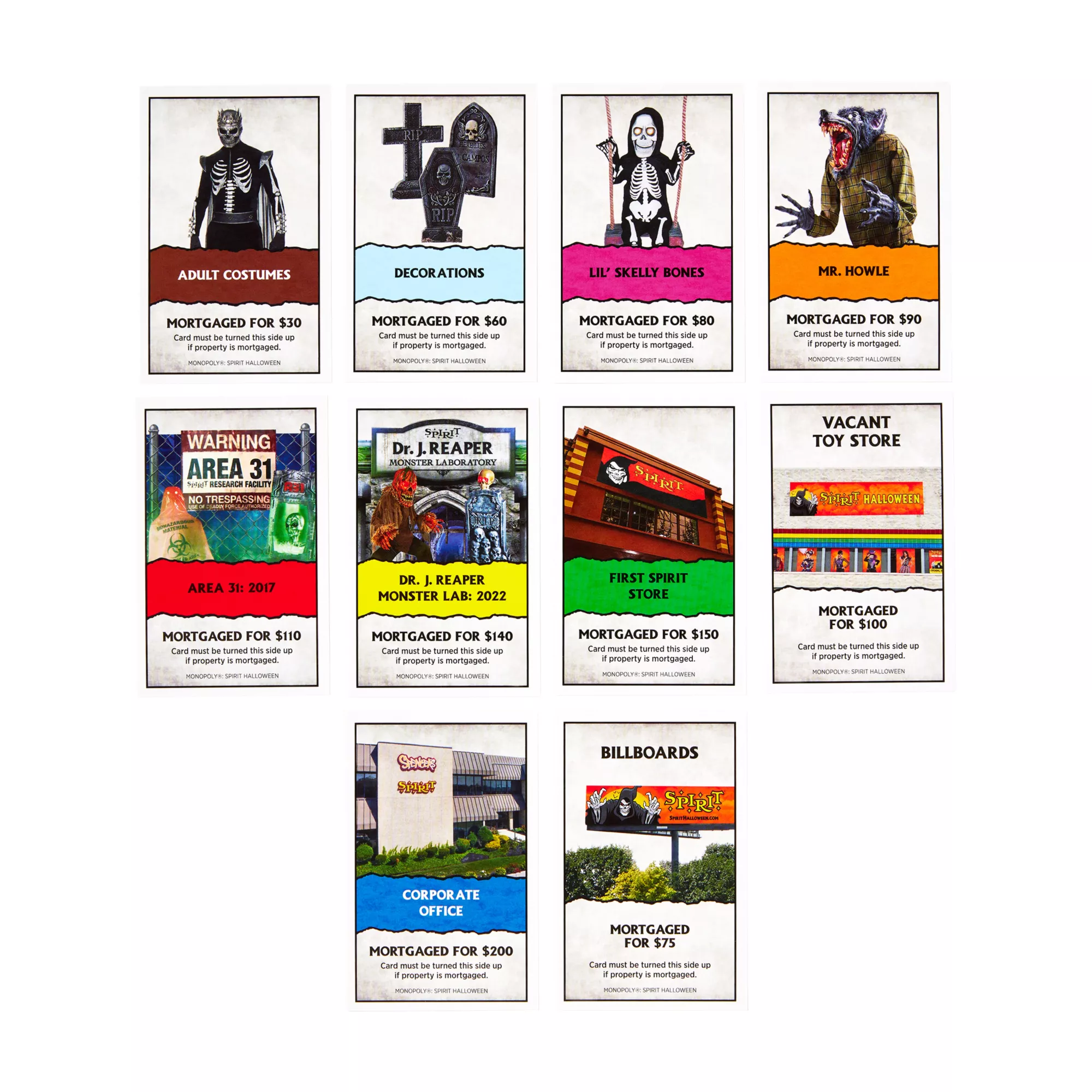 Spirit Monopoly at Spirit Halloween